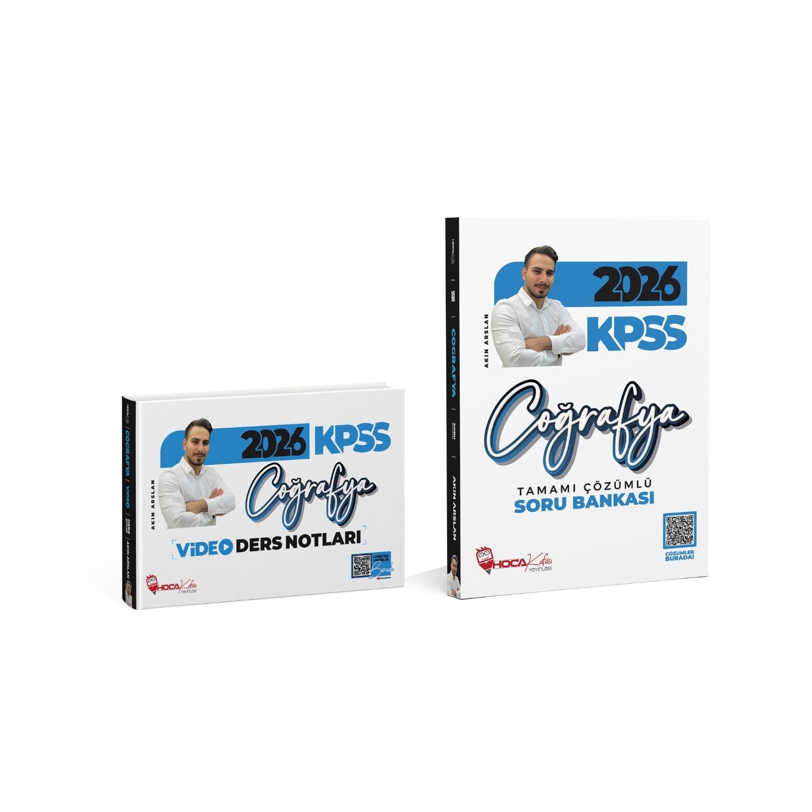 2026 KPSS Coğrafya Soru Bankası- Coğrafya Video Ders Notlar 2 Li Set