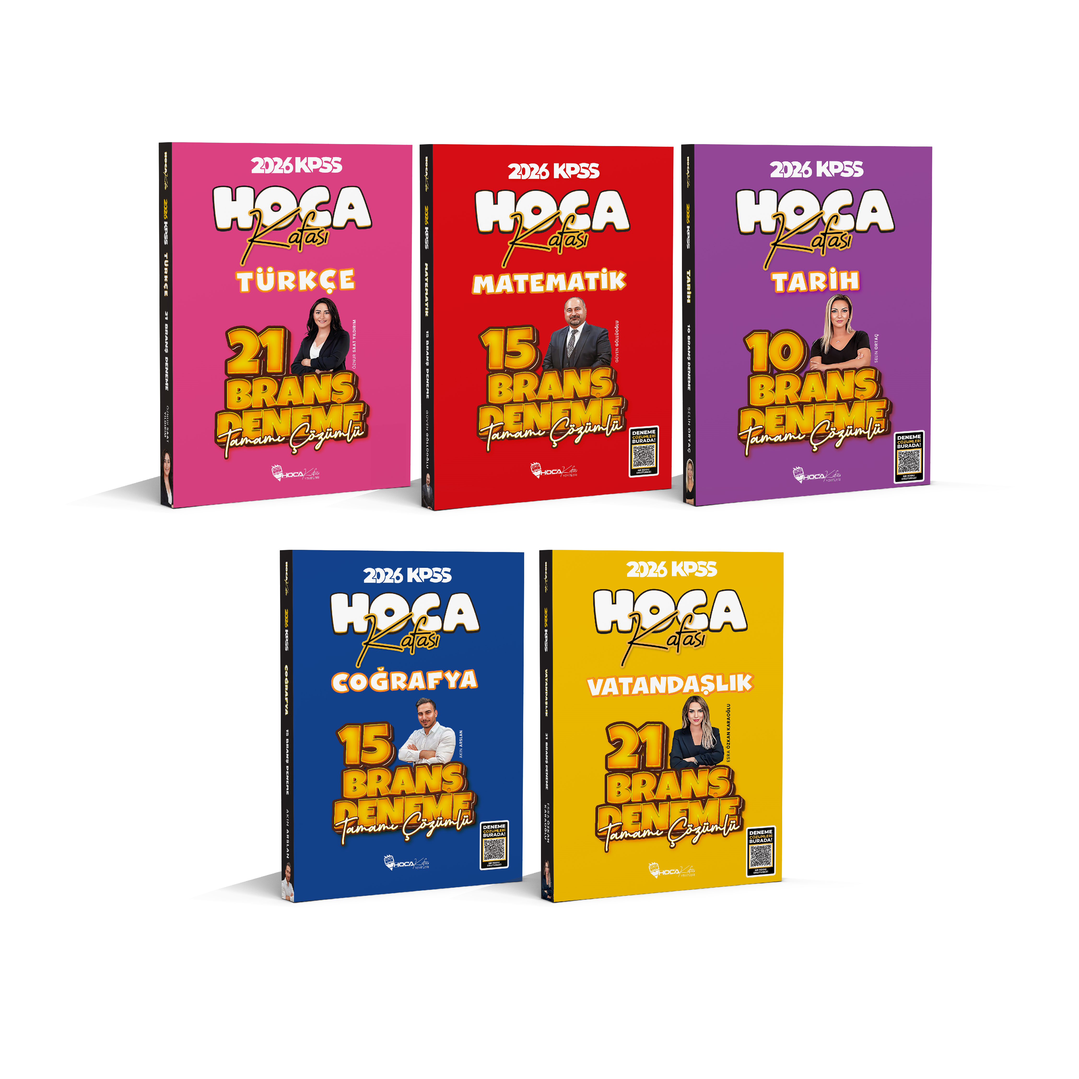 2026 KPSS Türkçe 21 Li- Matematik 15 Li- Coğrafya 15 Li-Tarih 10