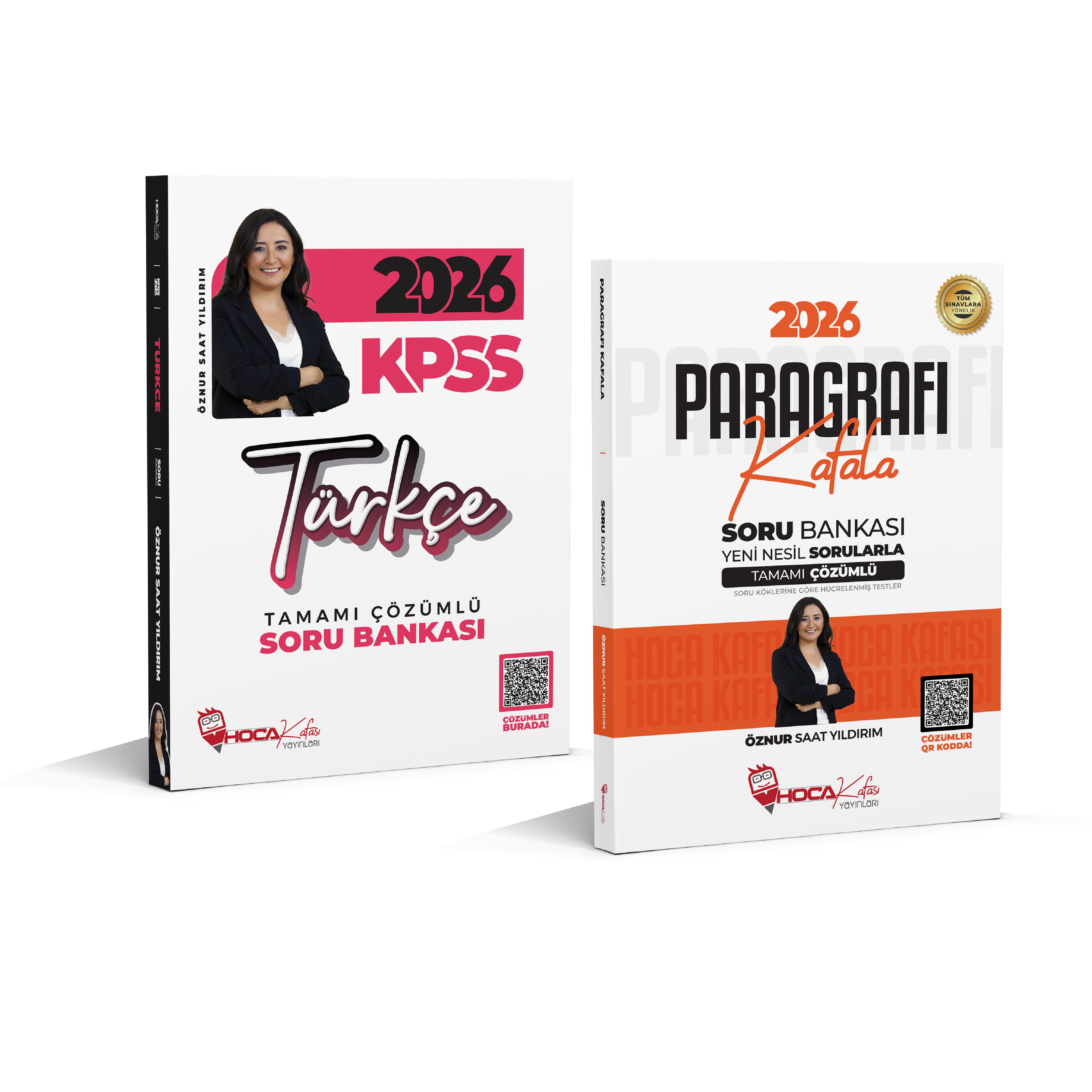 2026 KPSS Türkçe Soru Bankası-  Paragrafı Kafala Soru Bankası 2 Li Set