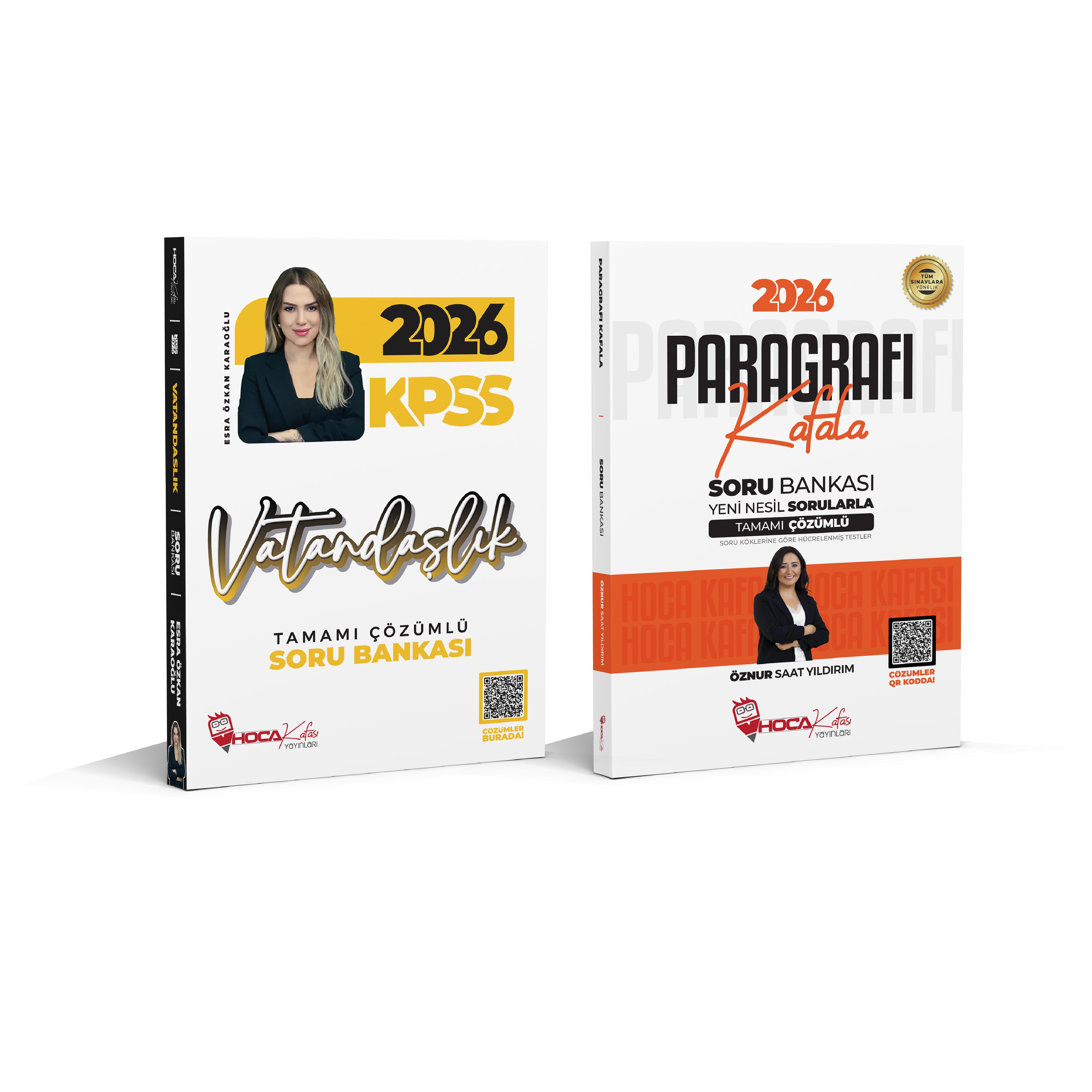 2026 KPSS Vatandaşlık Soru-Paragrafı Kafala Soru 2 Li Set
