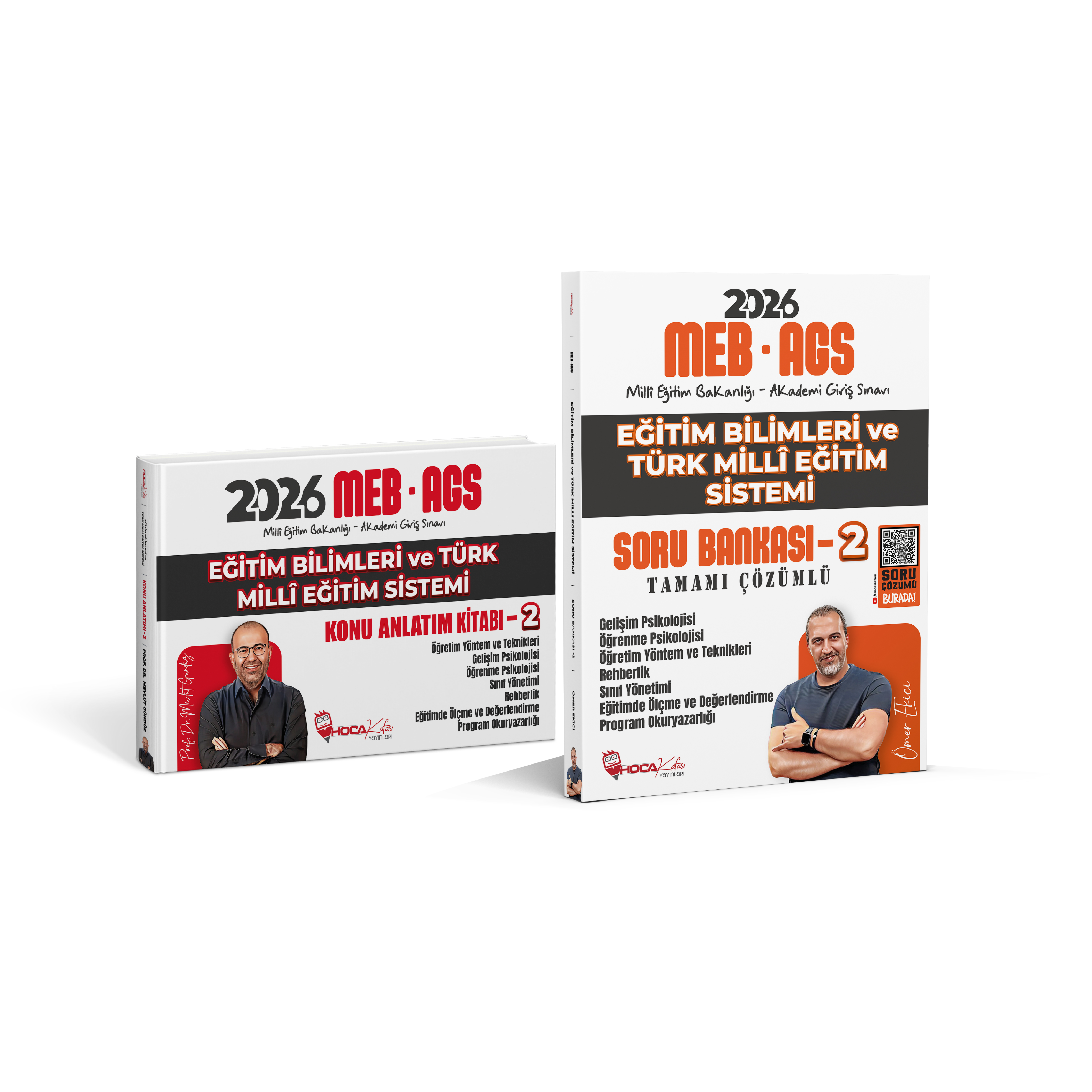 2026 MEB – AGS Eğitim Bilimleri Konu Anlatım Kitabı – 2  (MEVLÜT GÜNDÜZ) + Soru Bankası– 2   ( ÖMER EKİCİ ) 2 Li Set