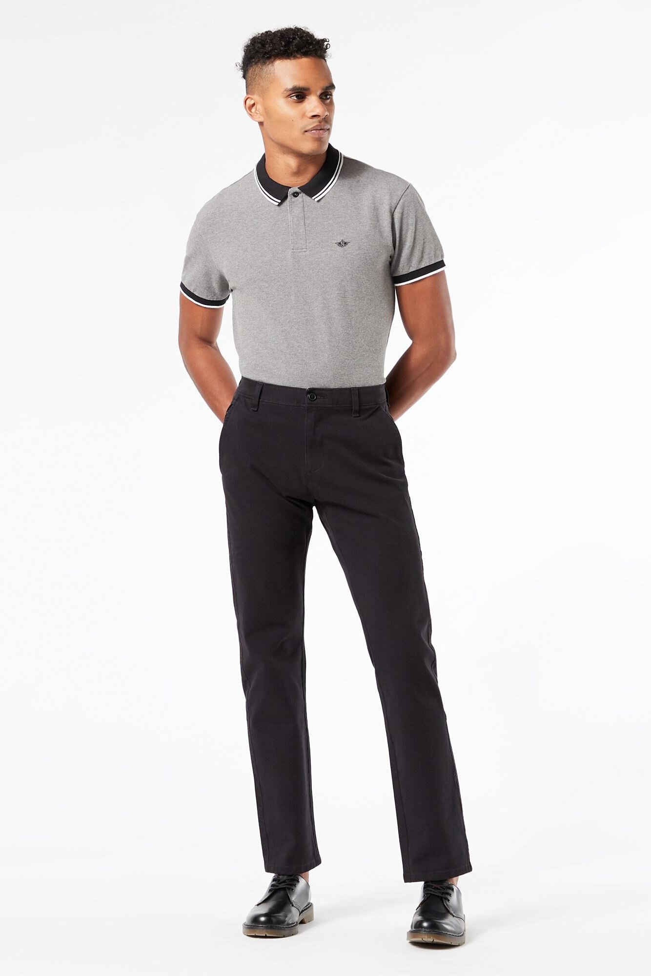 Dockers Ultimate Chino Slim Fit Pantolon Black