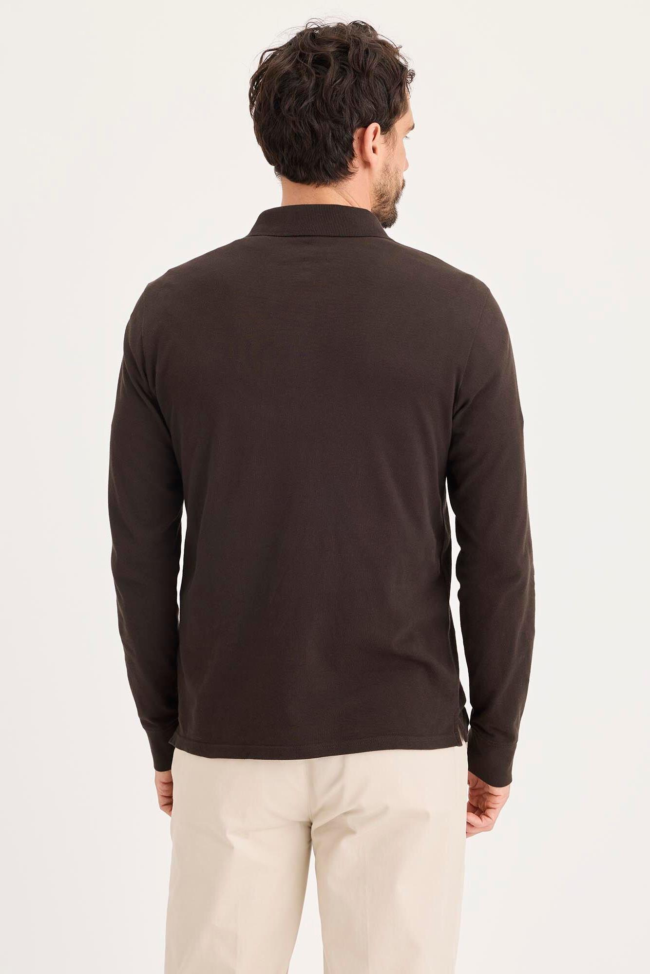 LS Polo Yaka Tişört Beige