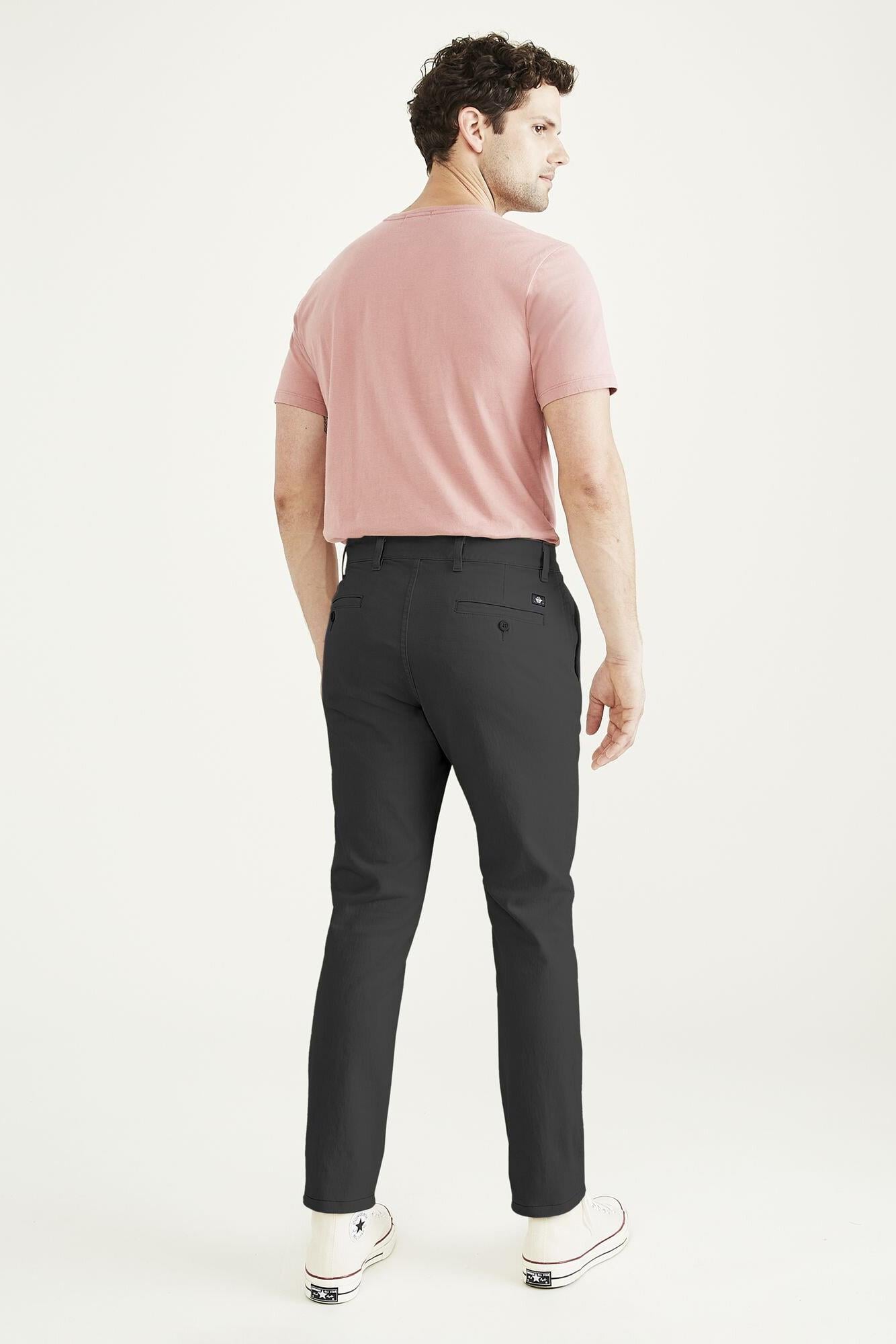 Smart 360 Flex Koyu Gri Ultimate Skinny Fit Chino Pantolon GREY