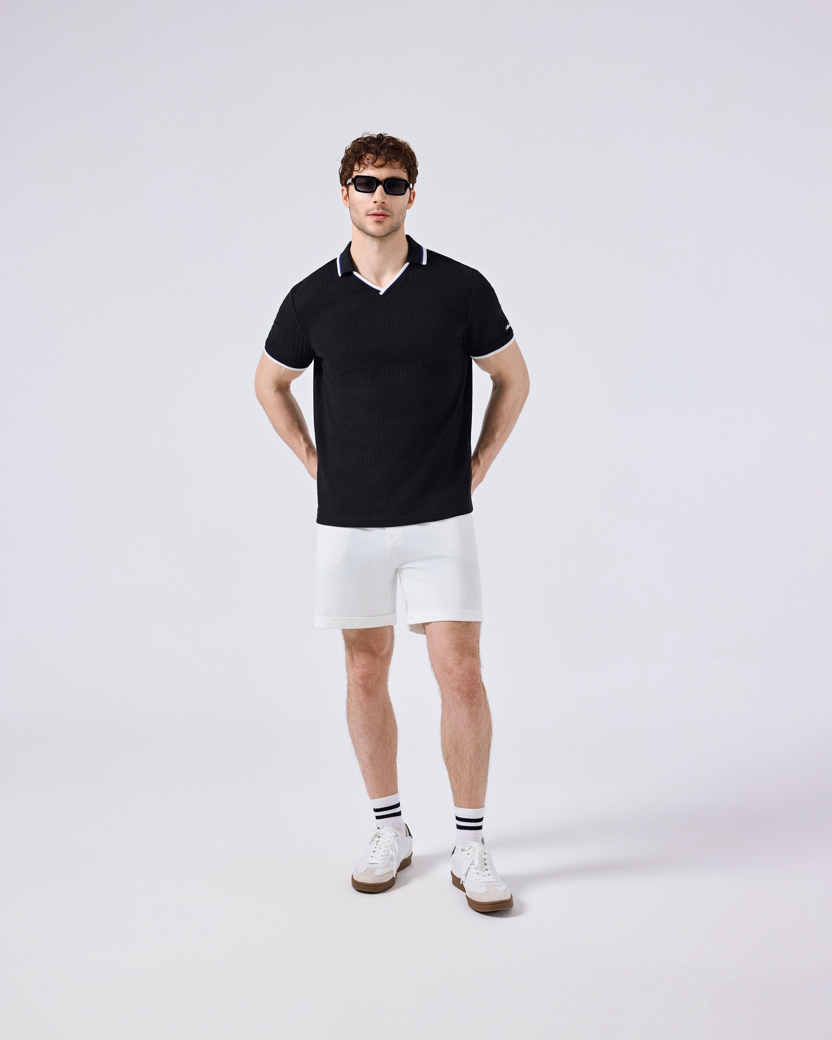 Ellesse Erkek Polo Tişört EM491-BK Black