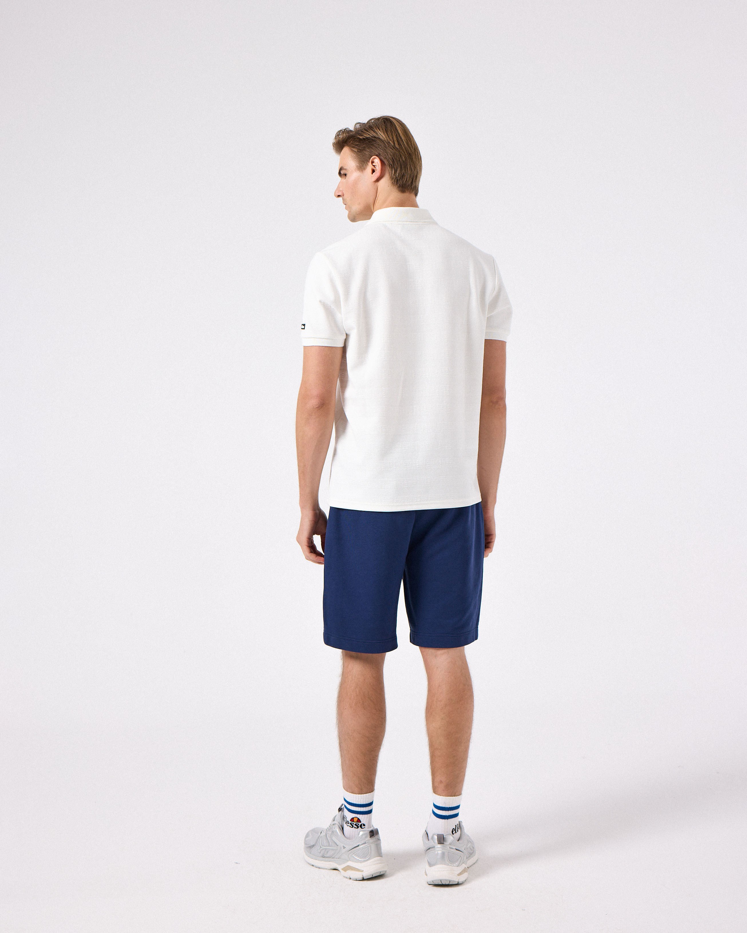 Ellesse Erkek Polo Tişört EM493-OF Off White