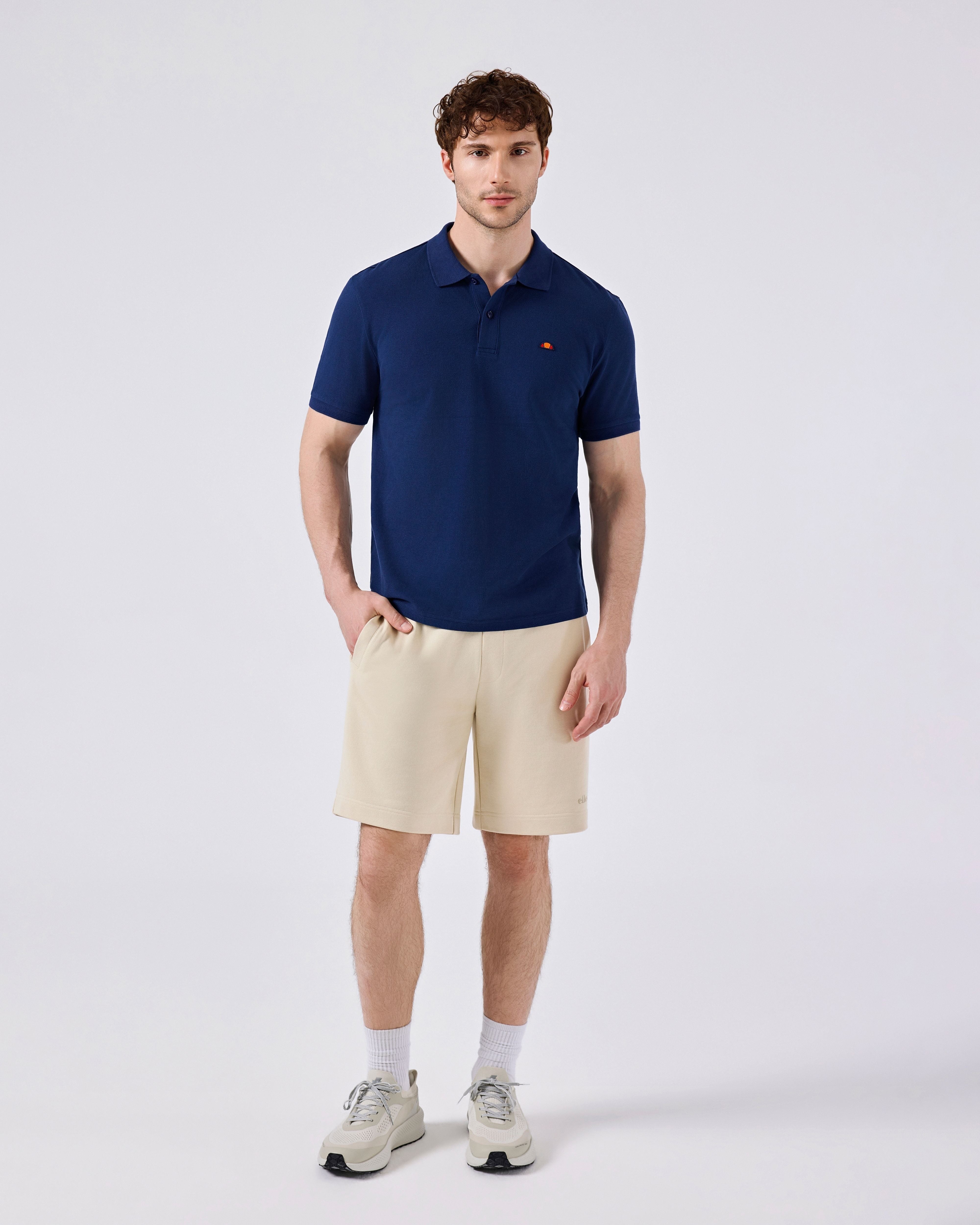 Ellesse Erkek Polo Tişört M-6SM5044-NV Navy