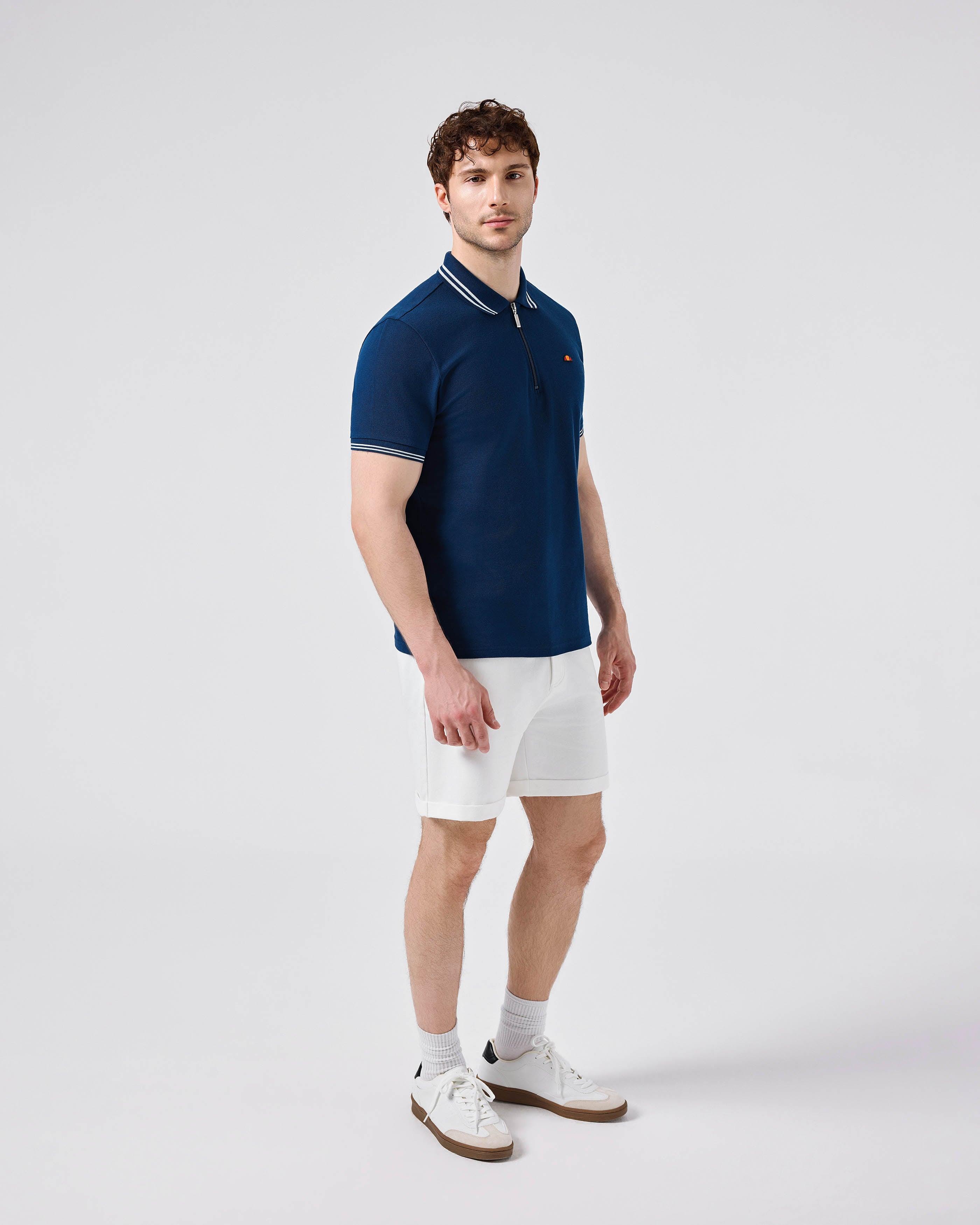 Ellesse Erkek Polo Tişört M-6SM5051-NV Lacivert