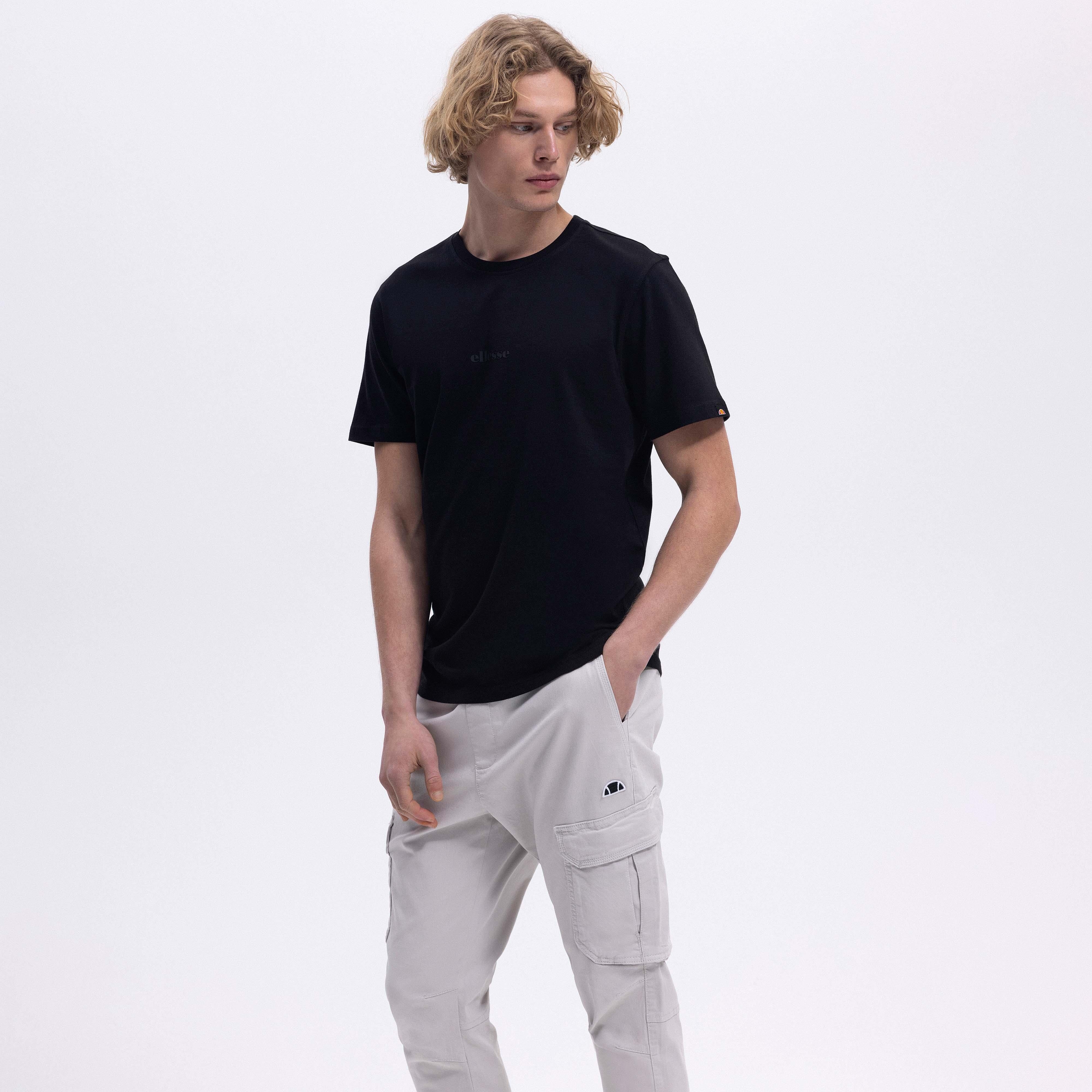 Ellesse Erkek Tişört EM462-BK Siyah