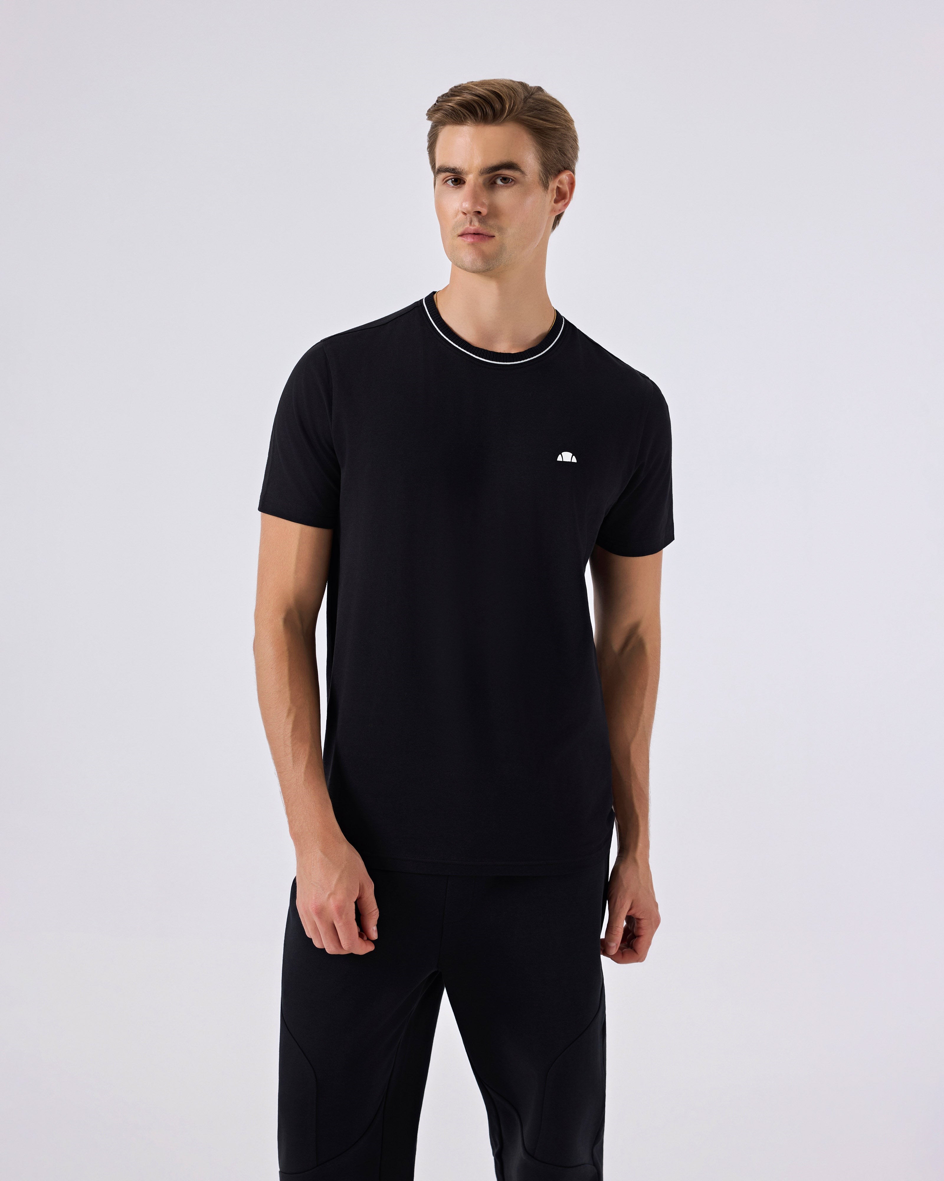 Ellesse Erkek Triko Tişört M-6SM5058-BK Black