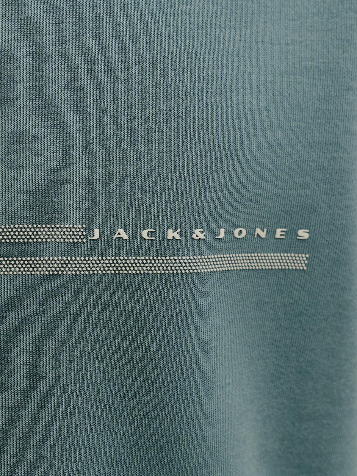 JCOFUSION CHEST BRAND TEE SS CREW NOOS North Atlantic