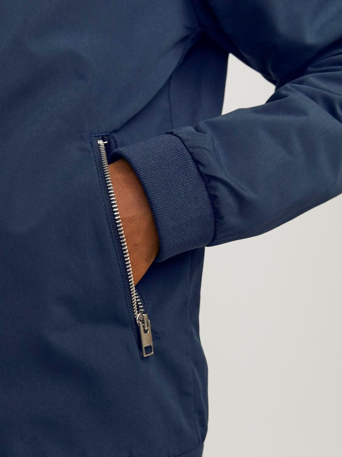 JJERUSH HARRINGTON BOMBER NOOS Navy
