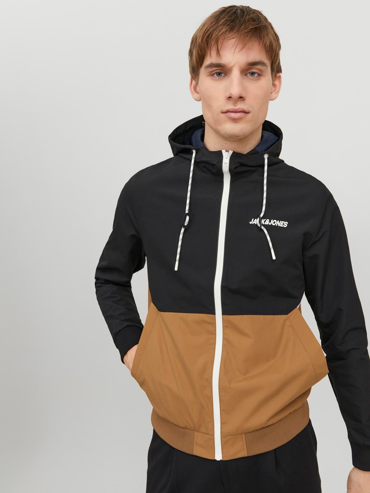 JJERUSH HOOD BOMBER NOOS Siyah