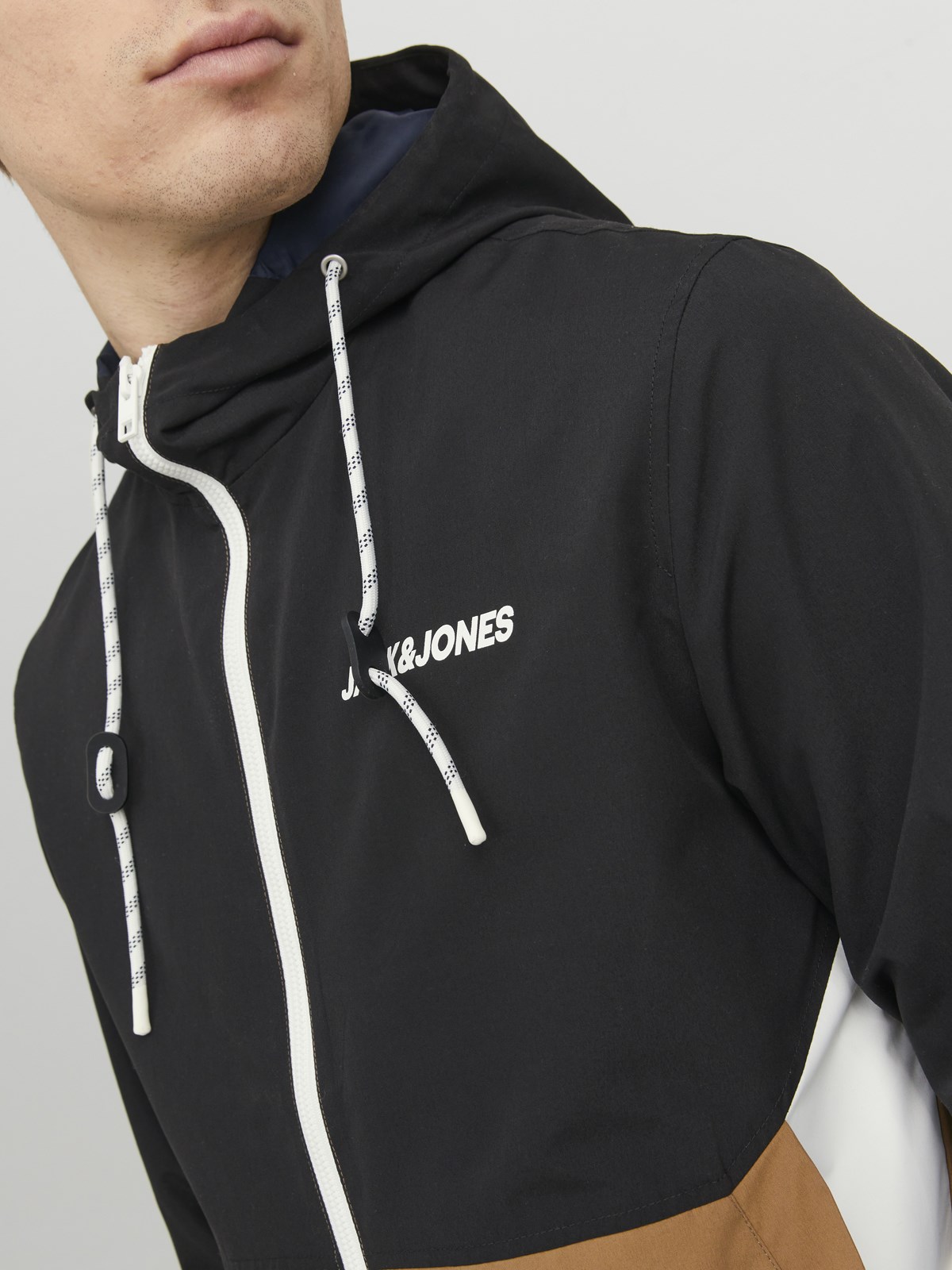 JJERUSH HOOD BOMBER NOOS Siyah