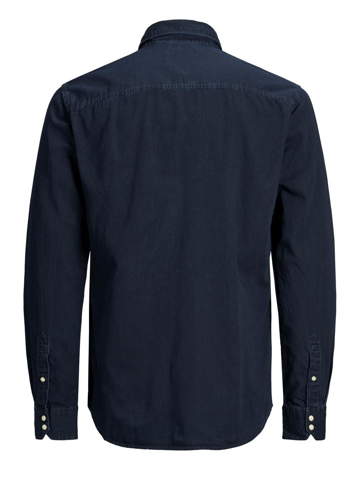 JJESHERIDAN SHIRT L/S NOOS DARK NAVY