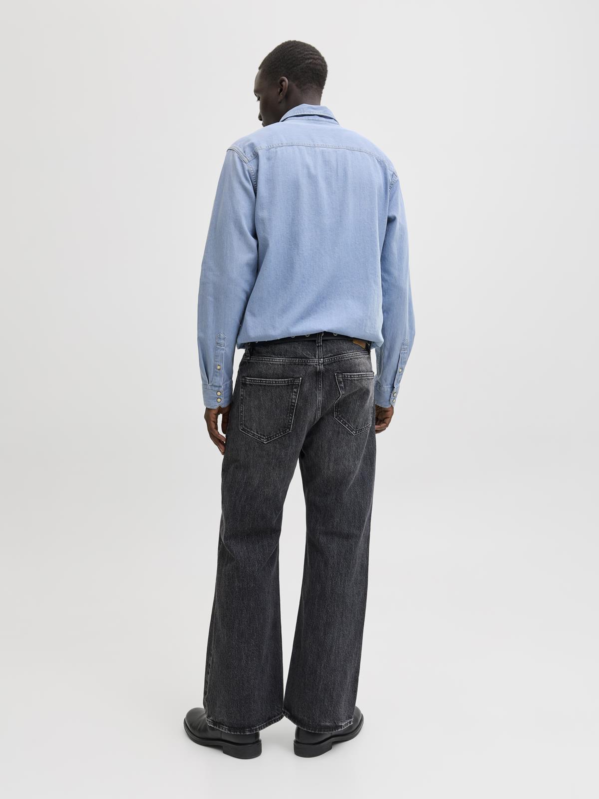 JJESHERIDAN SHIRT L/S NOOS Light Blue