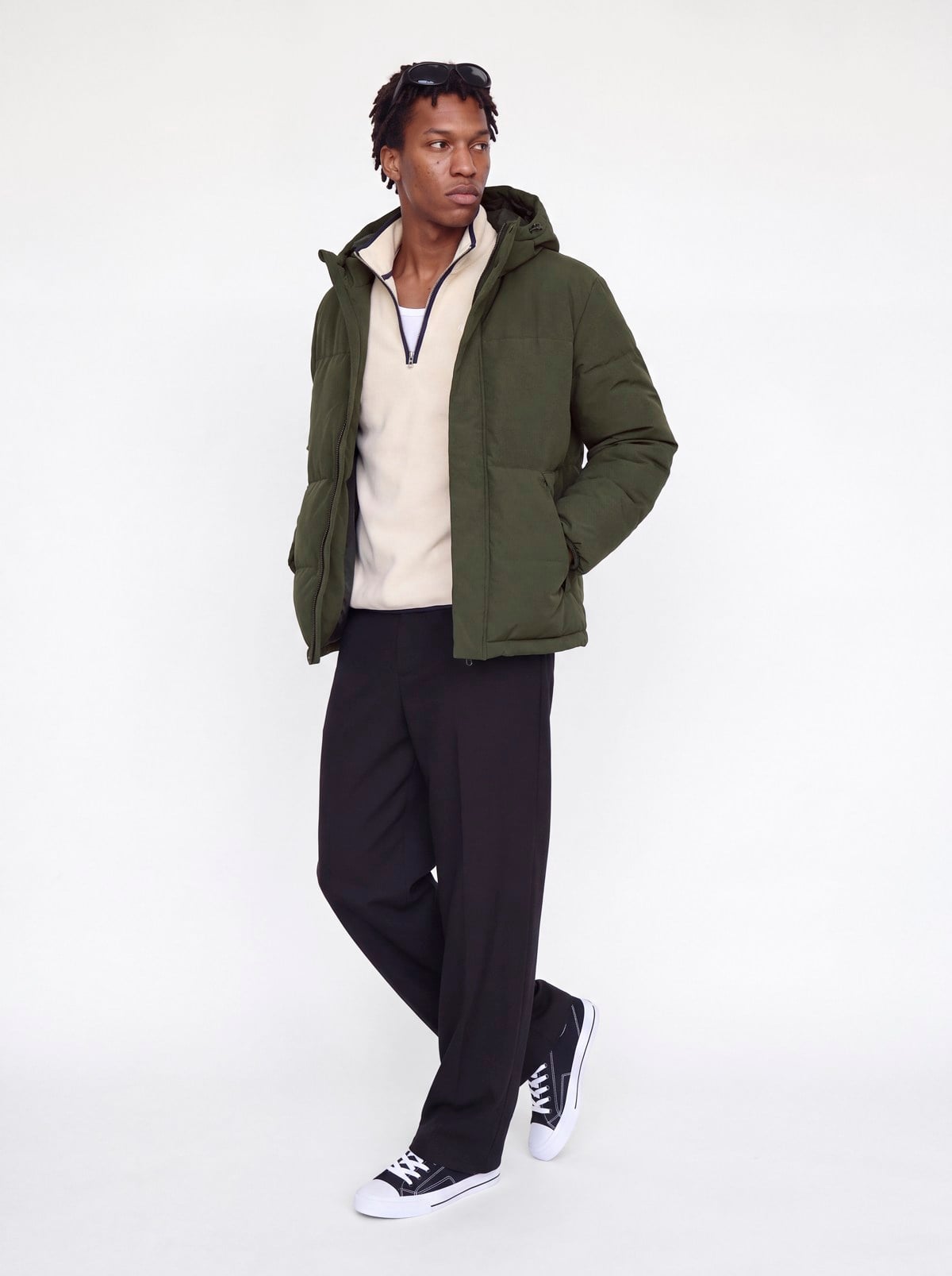 JJESOHO PUFFER HOOD AW26 SN Rosin