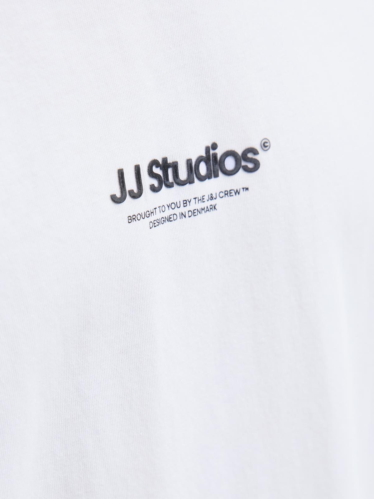 JJESOHO TEE SS CREW NECK NOOS White