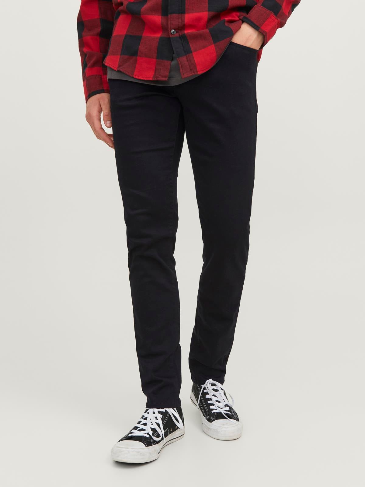 JJIGLENN JJICON JJ 177 50SPS NOOS Black Denim