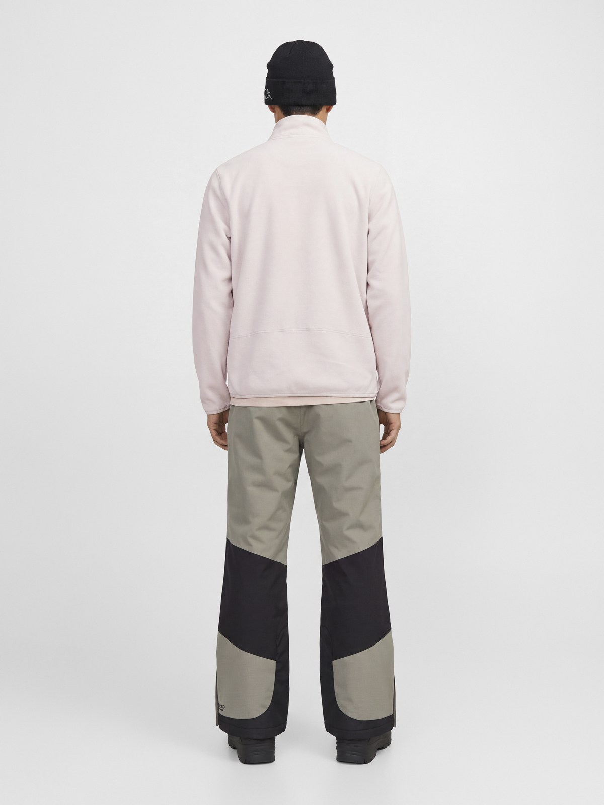 JJSTIGNES HIGH NECK FULL ZIP Moonbeam