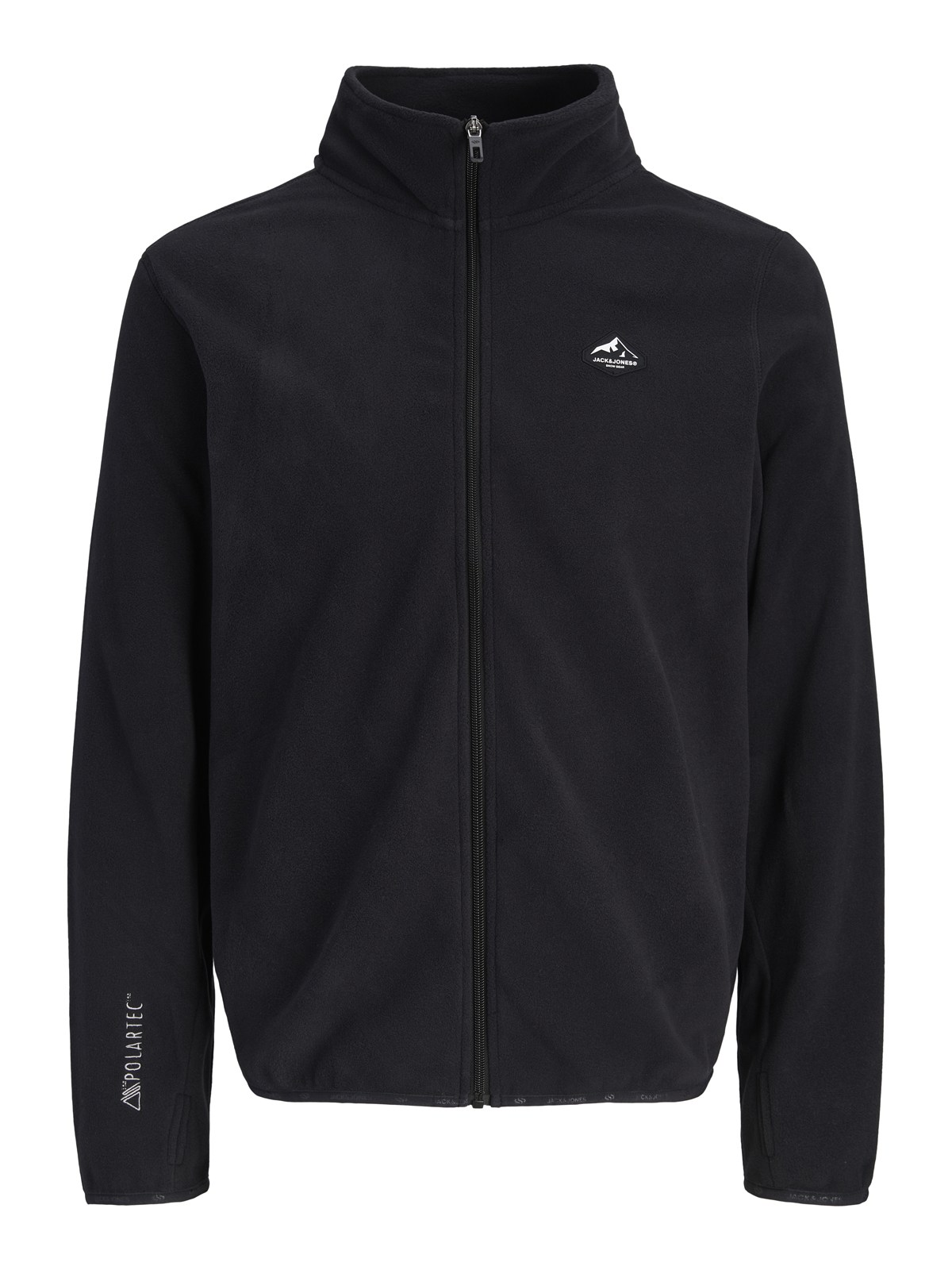 JJSTIGNES HIGH NECK FULL ZIP Black