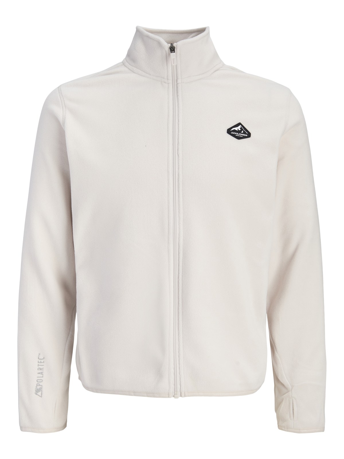 JJSTIGNES HIGH NECK FULL ZIP Moonbeam