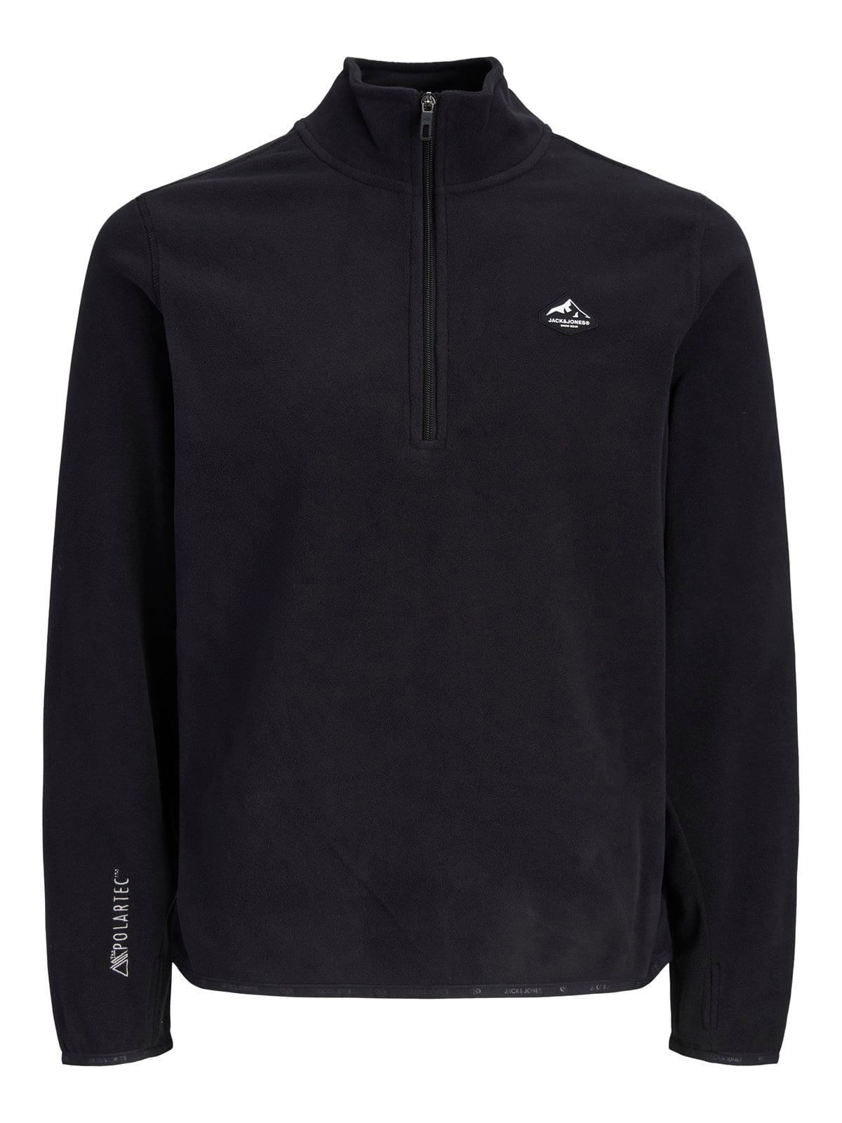 JJSTIGNES HIGH NECK HALF ZIP Black