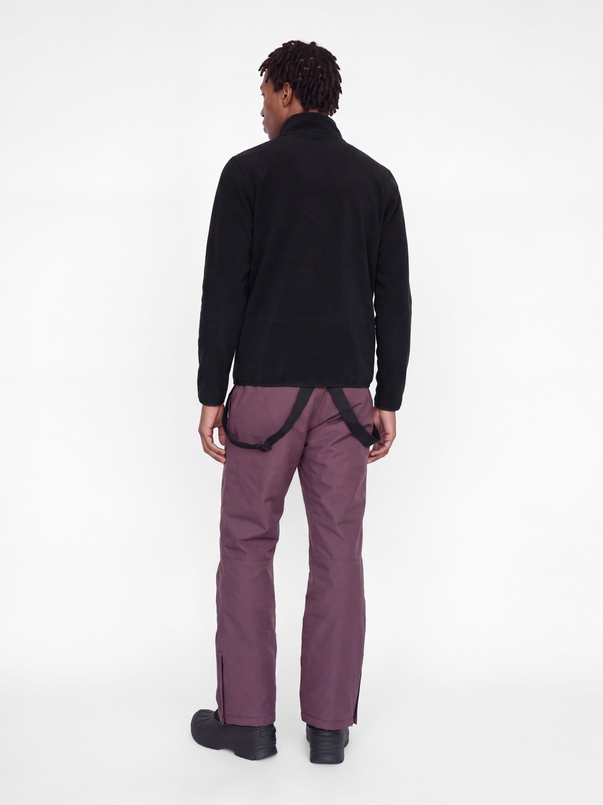 JJSTIGNES HIGH NECK HALF ZIP Black