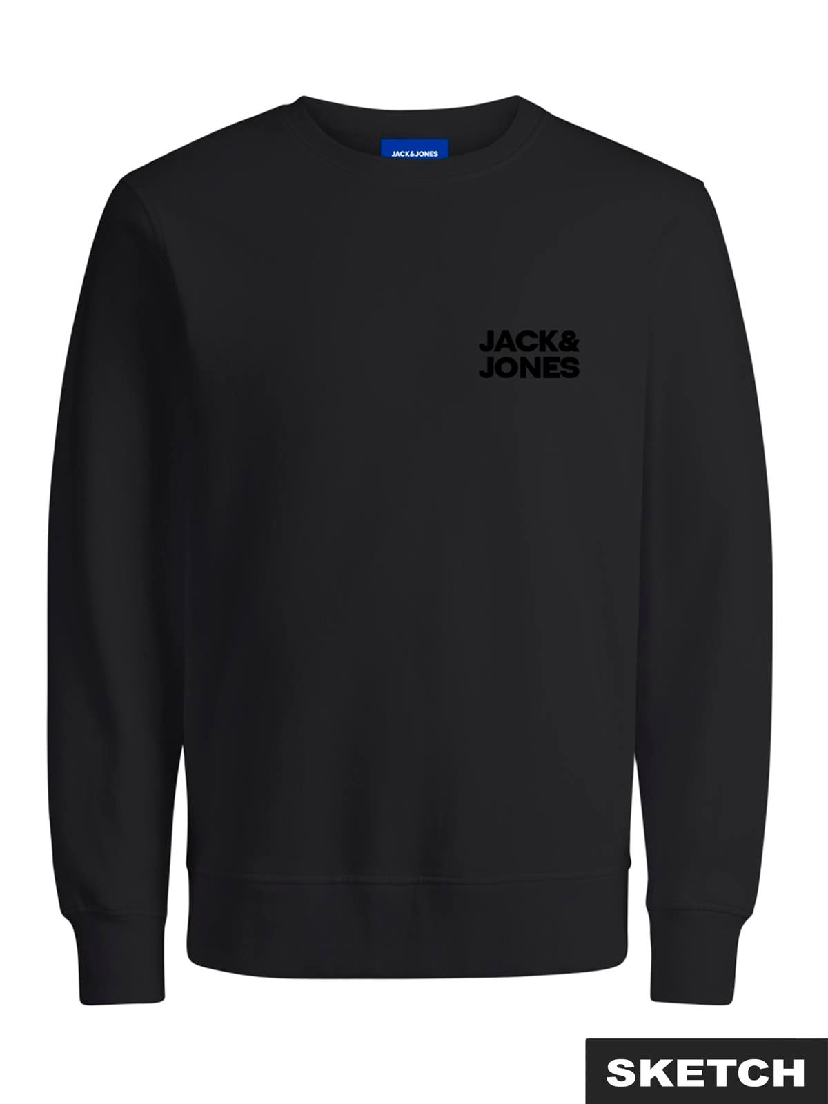 JORLOGO SWEAT CREW NECK TR SS25 Black