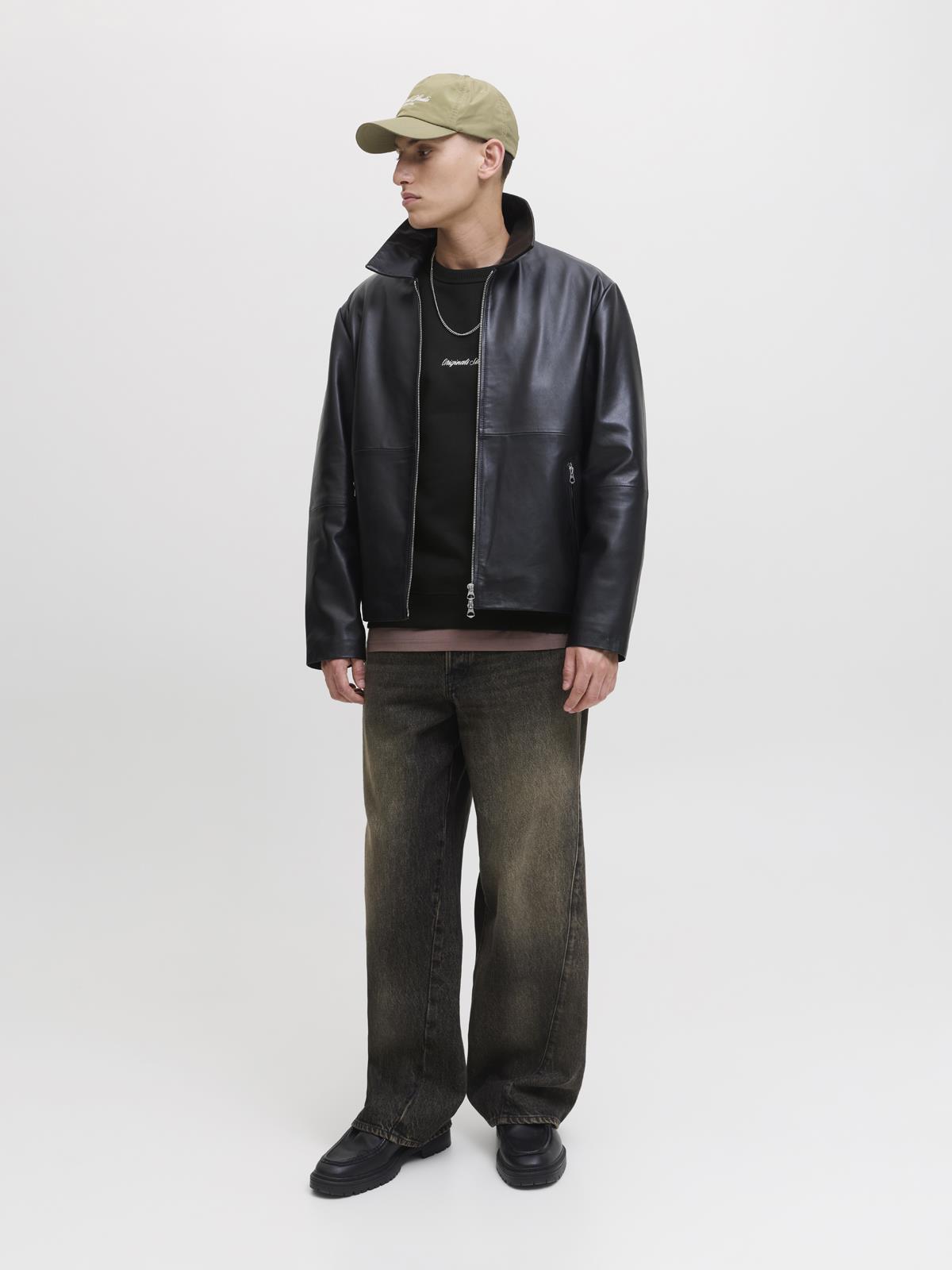 JORNORREBRO EMB SWEAT CREW NOOS Black