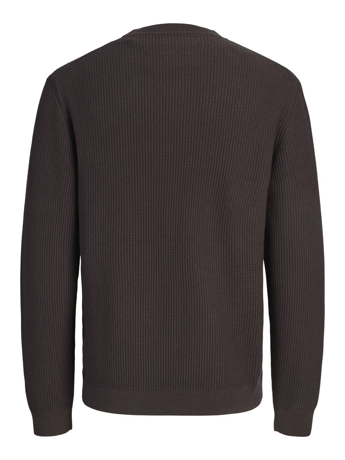 JPRBLACONNOR KNIT CREW NECK Chocolate
