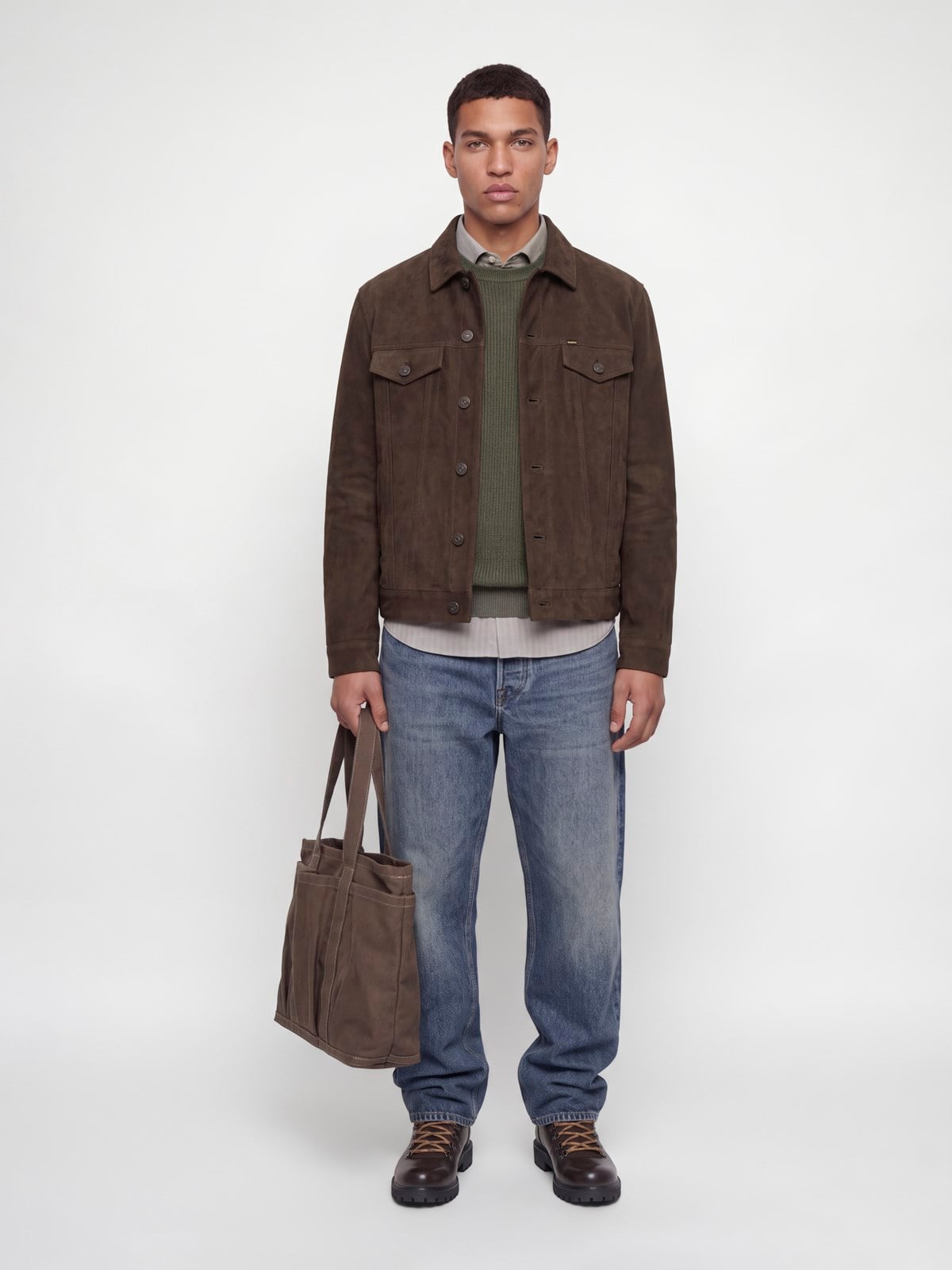 JPRBLACONNOR KNIT CREW NECK Forest