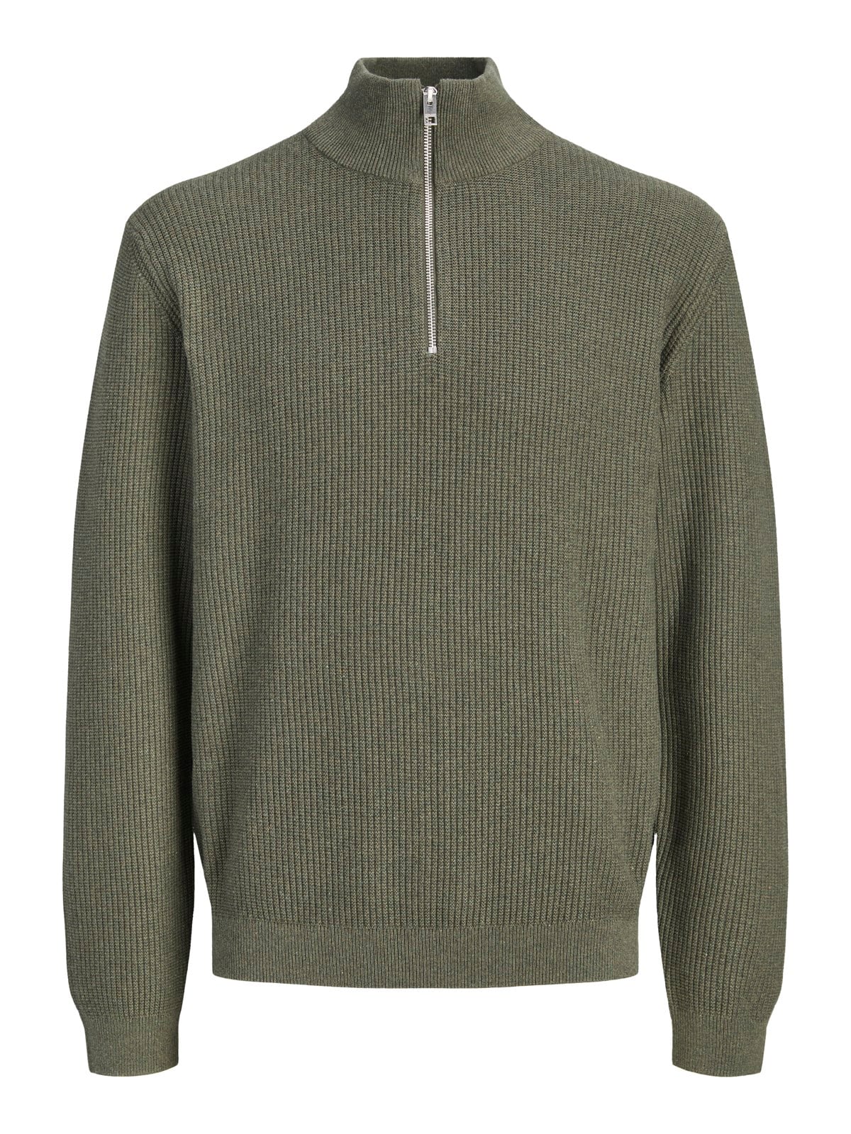 JPRBLACONNOR KNIT HALF ZIP Forest