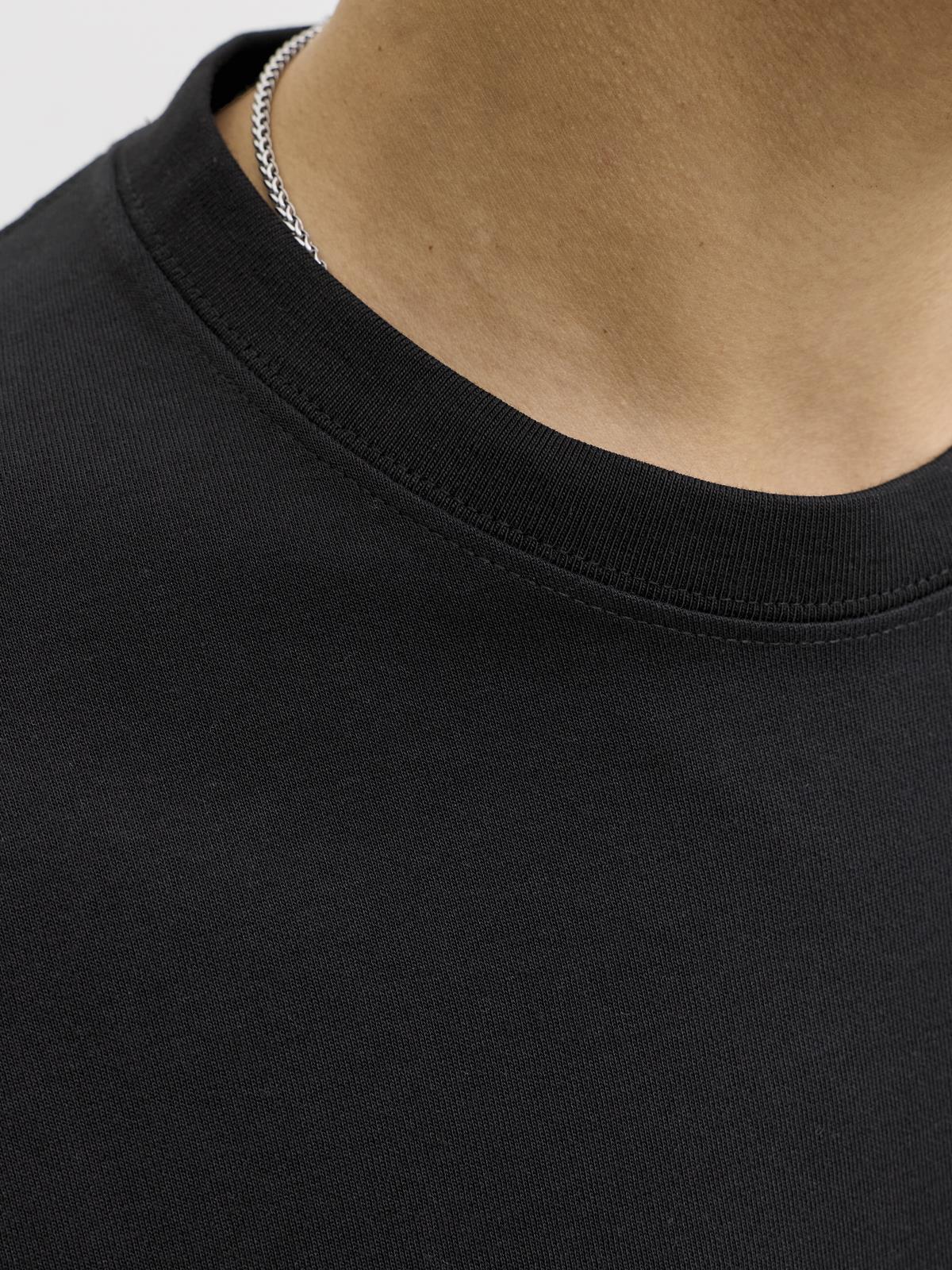 JPRBLAETHAN SS LOGO TEE SN Black
