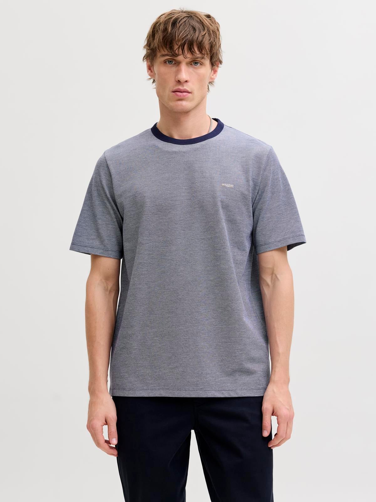 JPRBLUALVES SS TEE LN Maritime Blue