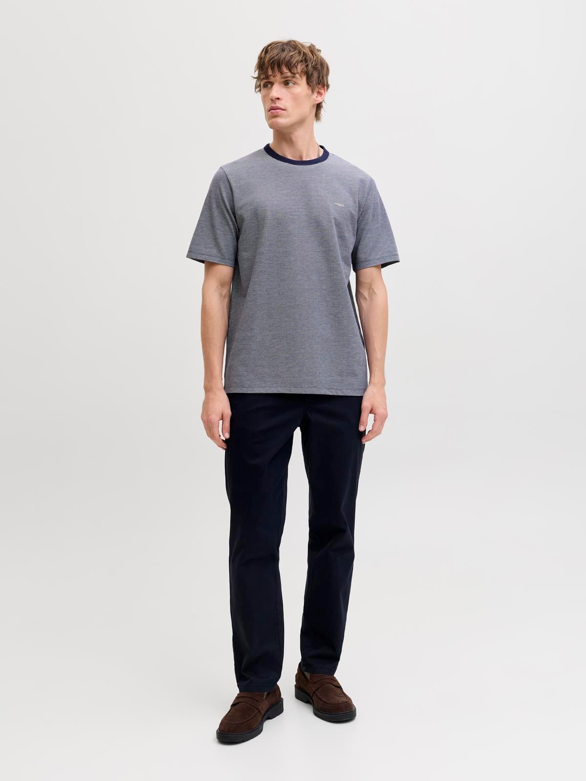 JPRBLUALVES SS TEE LN Maritime Blue