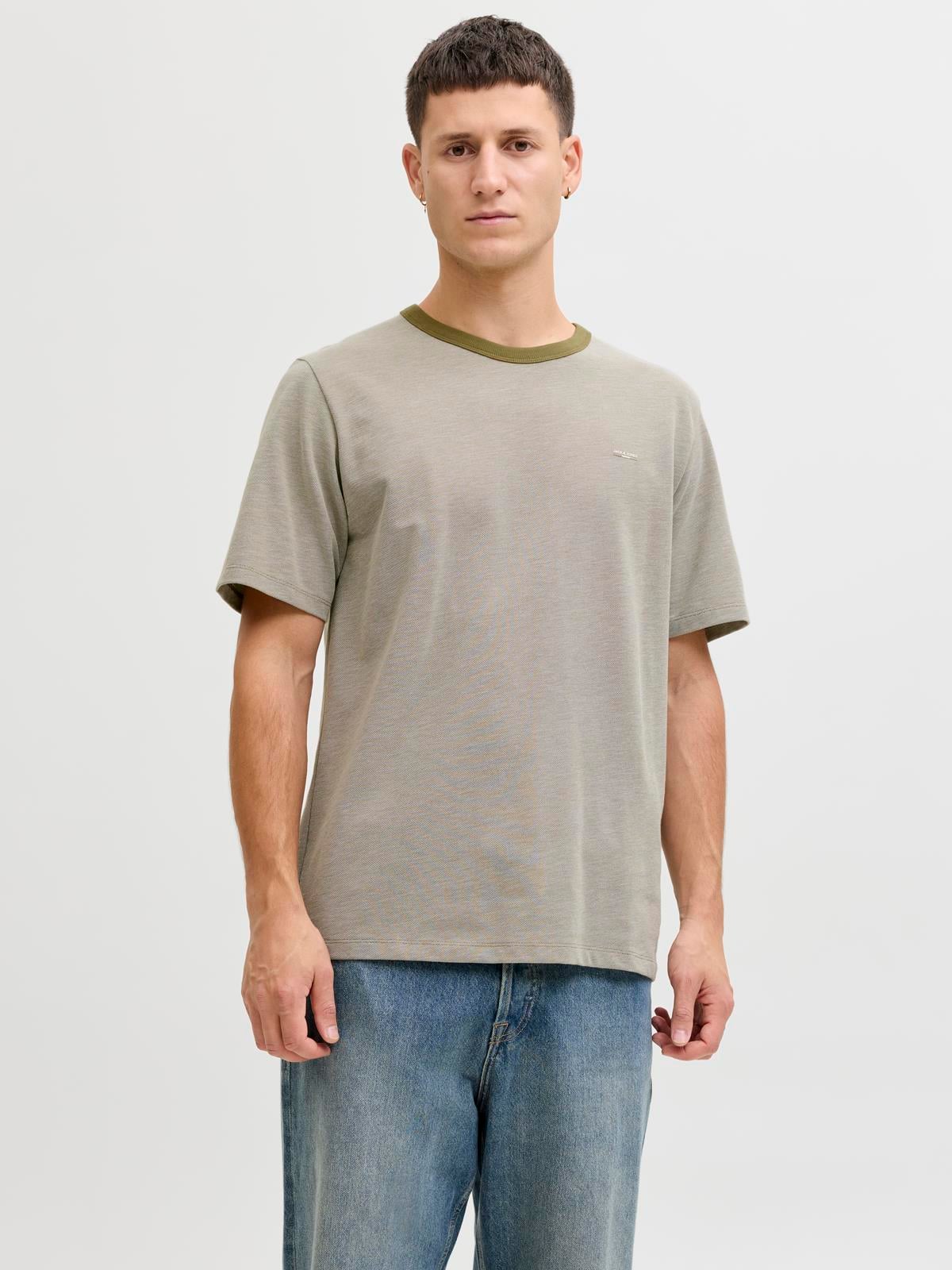 JPRBLUALVES SS TEE LN Olive