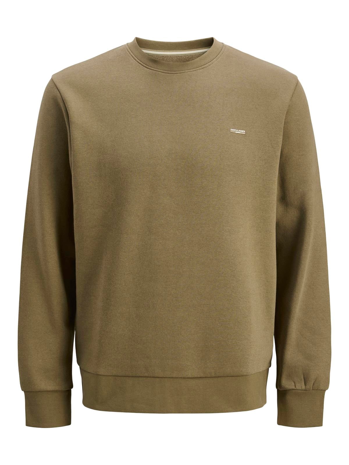 JPRBLUNATHAN SWEAT CREWNECK Stone Gray