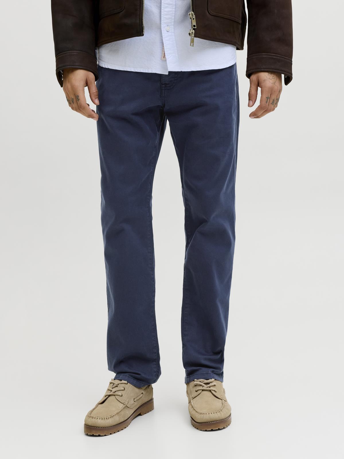 JPSTCLARK FINN PANTS NOOS Navy Blazer