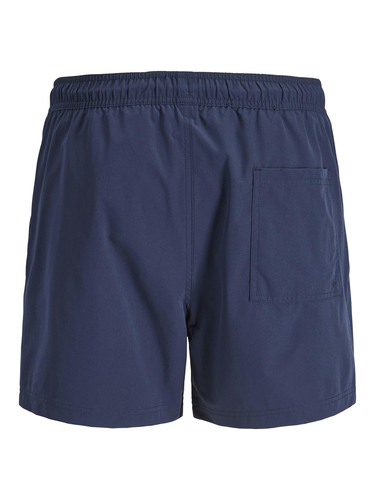 JPSTMAUI TROPIC SOLID SWIM SHORTS REG SN Navy Blazer