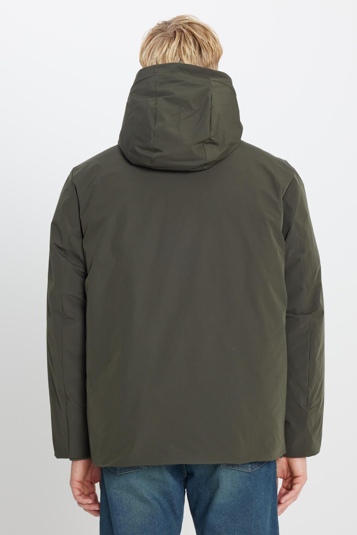 Erkek İnce Şişme Mont Khaki