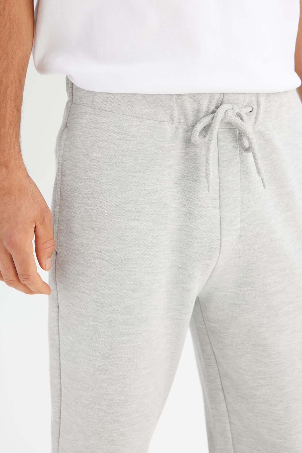 Erkek Pike İnterlock Sweatpant GrayMelange