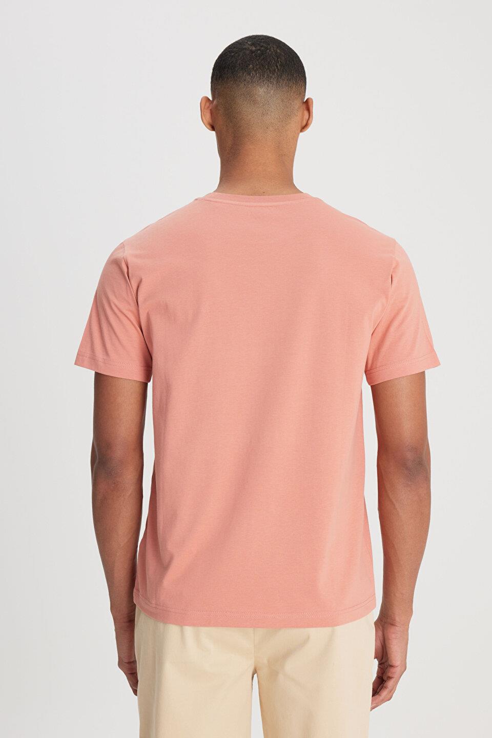 Bisiklet Yaka T-shirt Rust