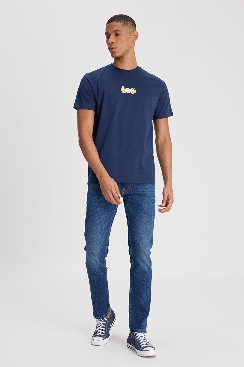 Loose Fit T-shirt Navy