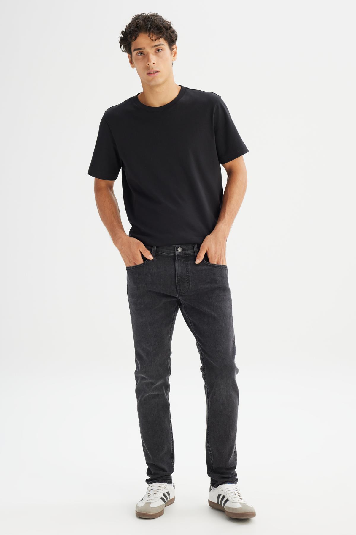 Luke Denim Pantolon Siyah