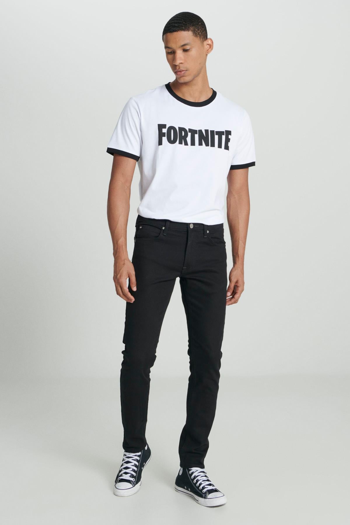 Luke Denim Pantolon Siyah