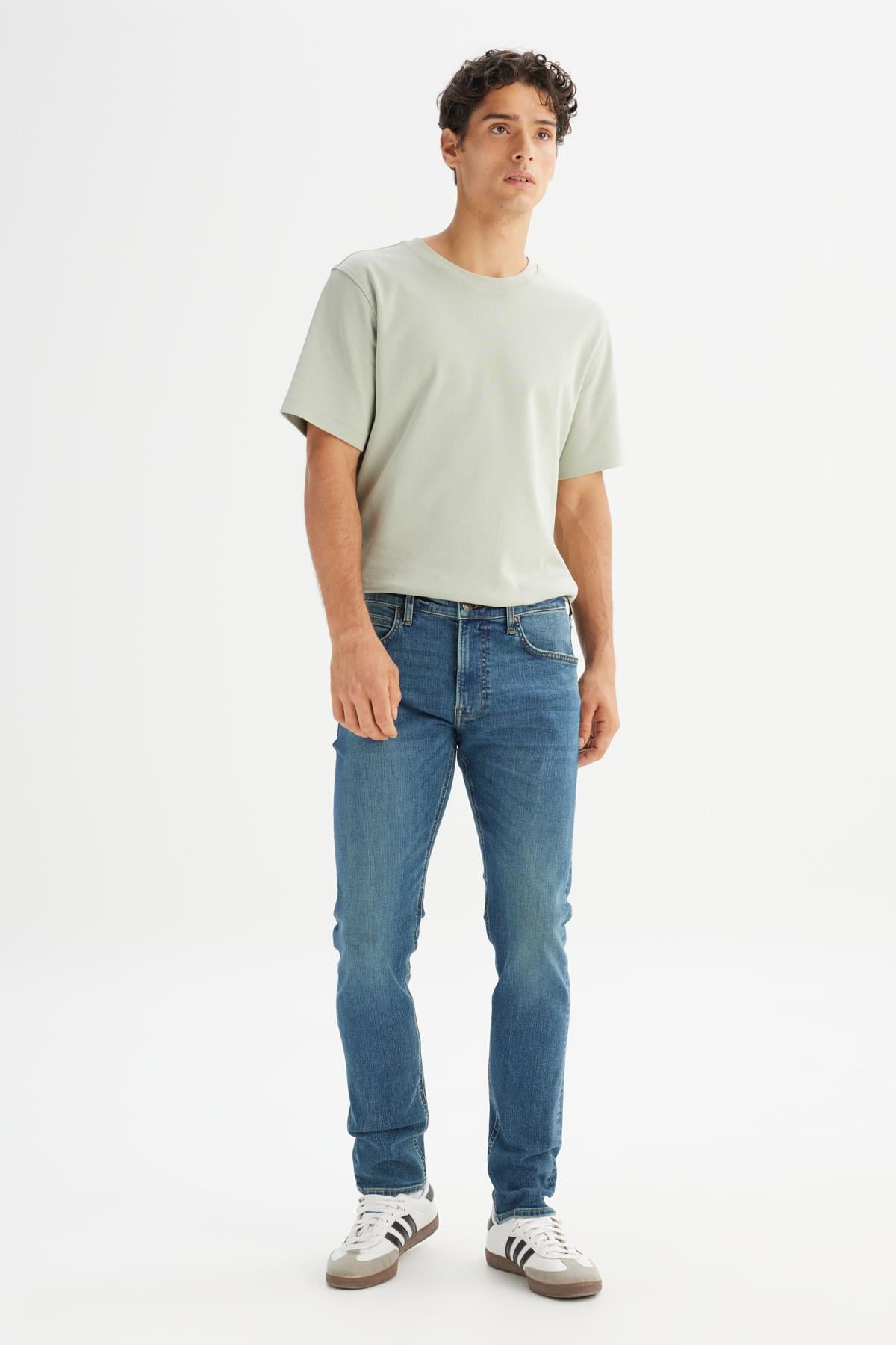 Luke Denim Pantolon MidBlue