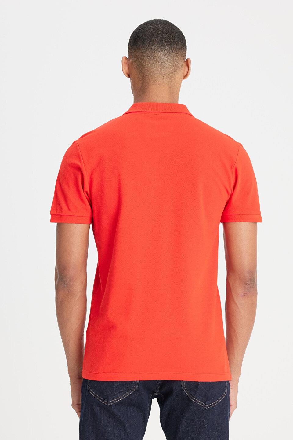Polo Yaka Tişört Coral