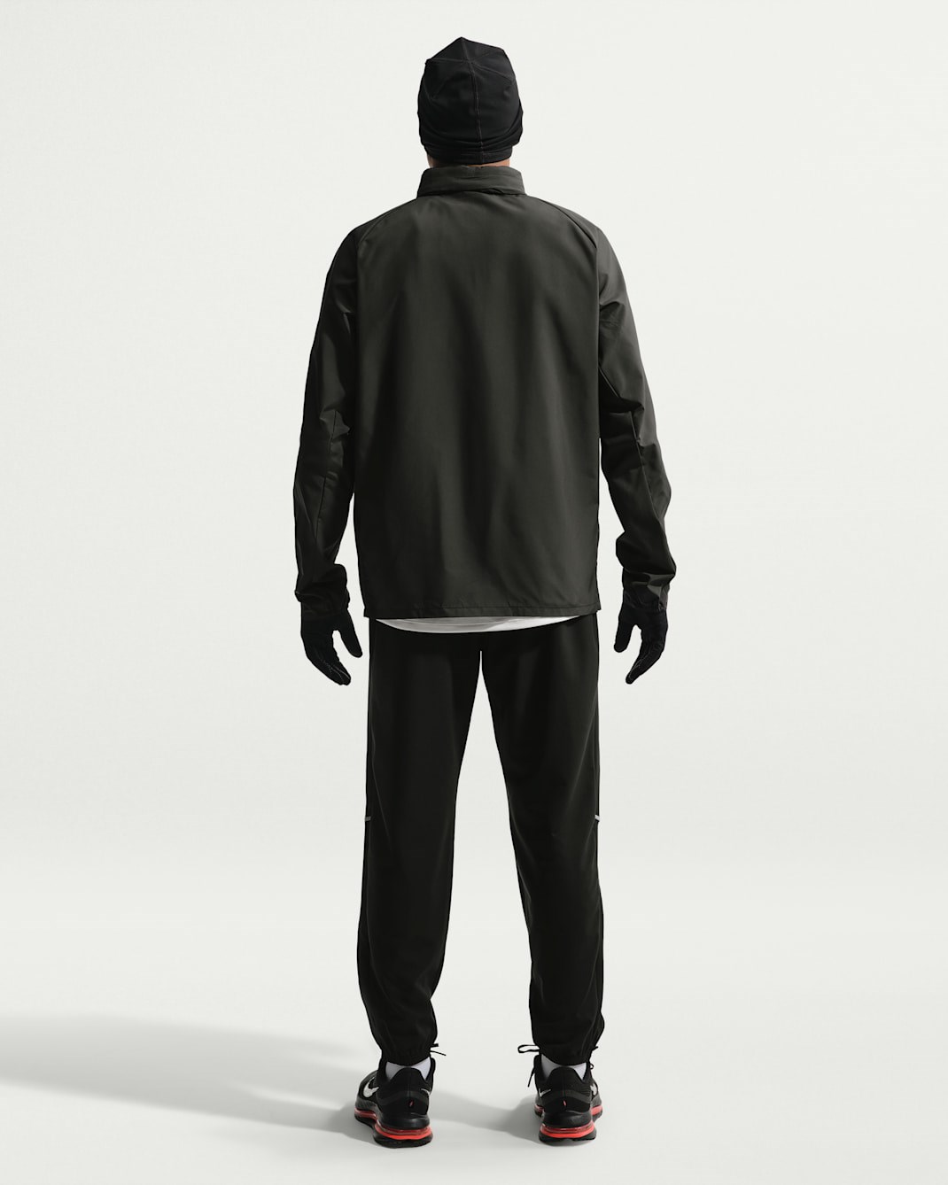 Nike Miler UV Repel Running Jacket Siyah