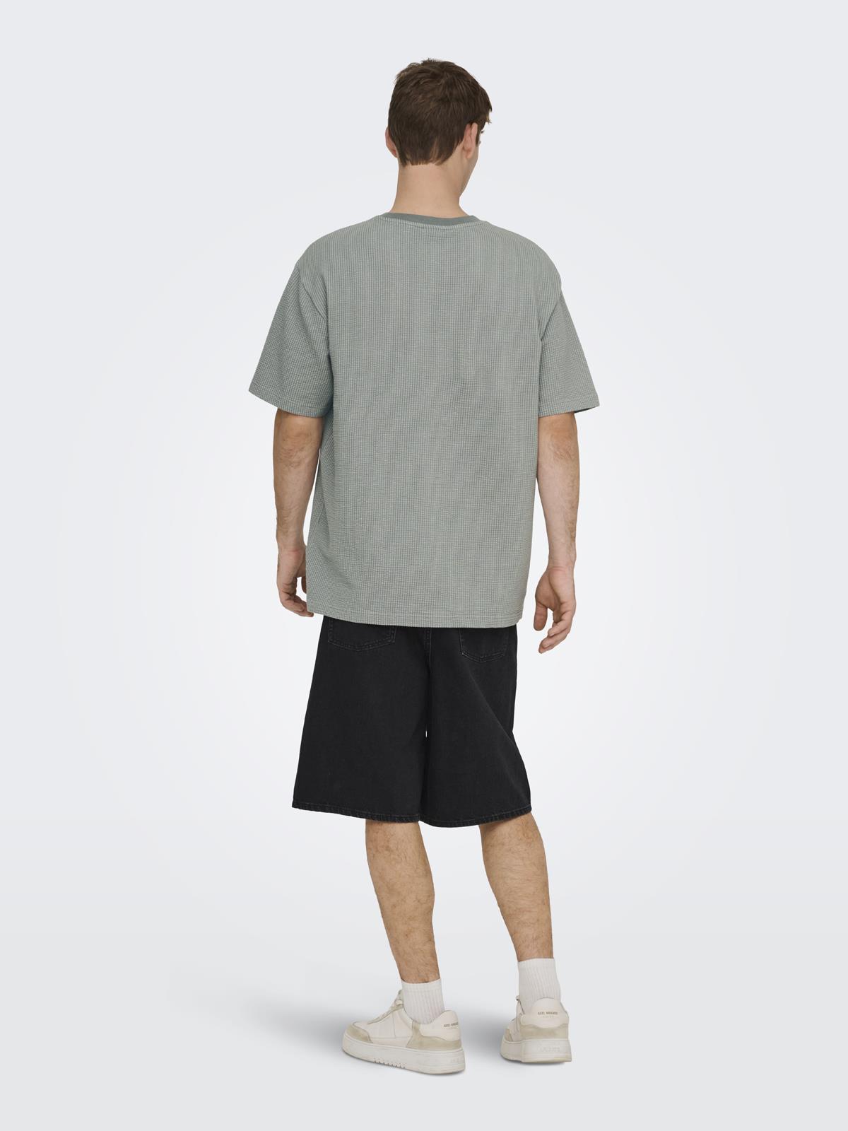 ONSKIAN LIFE RLX SS STRP TEE Sedona Sage